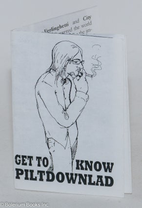 Cat.No: 286843 Get to know Piltdownlad; a personal narrative zine