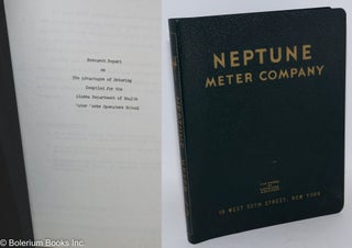 Cat.No: 286959 Research Report on The Advantages of Metering - Compiled for the Alaska...