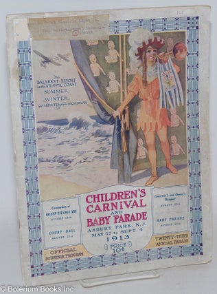 Cat.No: 287011 Children's Carnival and Baby Parade - Asbury Park, N.J. May 27 to Sept. 4...