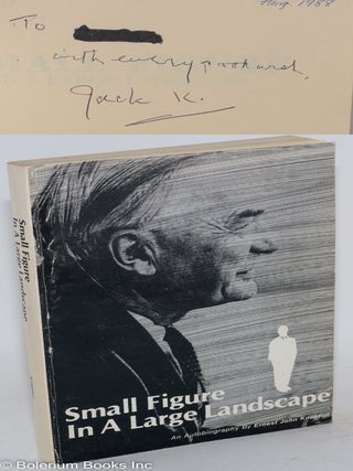 Cat.No: 287027 Small figure in a large landscape; an autobiography. Ernest John Knapton