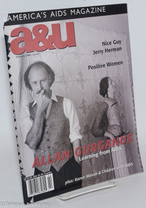 Cat.No: 287102 A & U: Art & Understanding; America's AIDS magazine; vol. 7, #2, issue...
