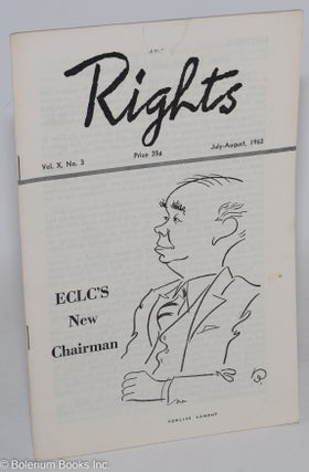 Cat.No: 287181 Rights, vol. 10, no. 3, July-August, 1963. Emergency Civil Liberties...