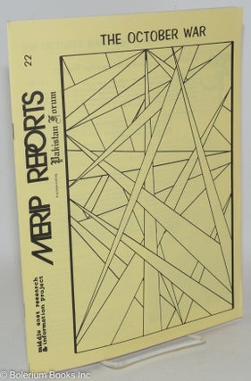 Cat.No: 287274 MERIP Reports, No. 22 [November 1973