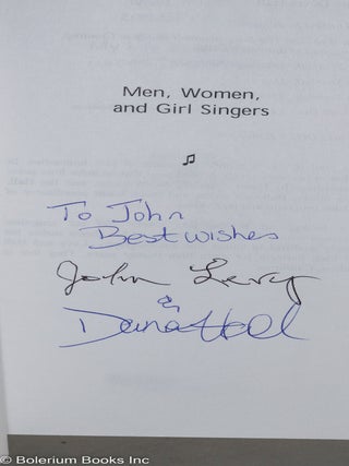 Men, Women, and Girl Singers: My Life As a Musician Turned Talent Manager