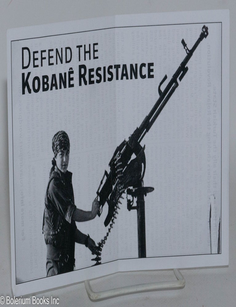 Cat.No: 287314 Defend the Koban&ecirc; resistance [handbill]