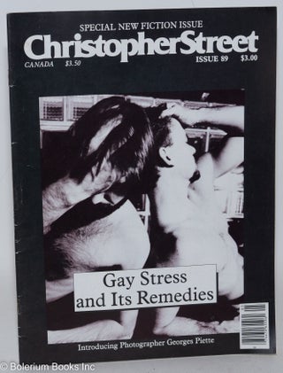 Cat.No: 287438 Christopher Street: vol. 8, #5, whole issue #89, June, 1984: Gay Stress &...