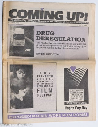 Cat.No: 287483 Coming Up! the gay/lesbian community newspaper & calendar of events for...