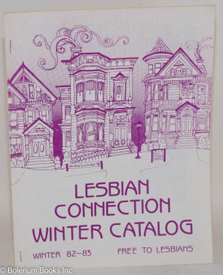 Cat.No: 287491 Lesbian Connection Winter Catalog: Winter Catalog 82-83