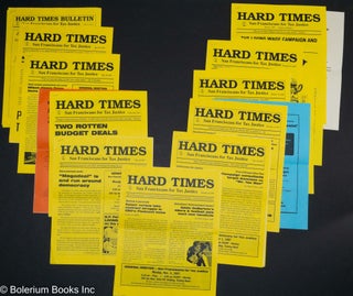 Cat.No: 287694 Hard Times Bulletin; San Franciscans for Tax Justice [11 issues