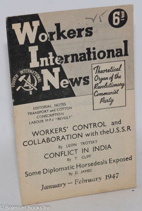 Cat.No: 287706 Workers' International News: Organ of the Revolutionary Communist Party,...