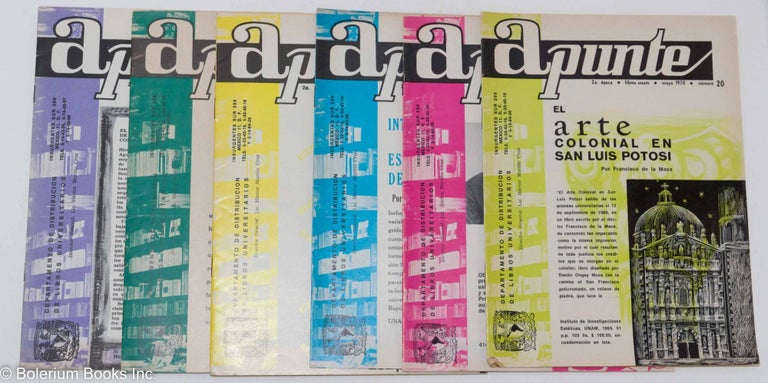 Cat.No: 287733 Apunte [in English: "Note", 6 issues, May-Oct 1970, no. 20