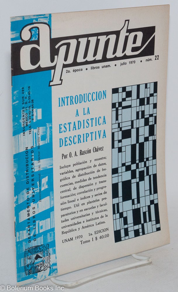 Cat.No: 287740 Apunte [in English: "Note", July 1970, no. 22