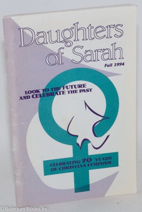 Cat.No: 287785 Daughters of Sarah, The Magazine for Christian Feminists. Fall 1994;...