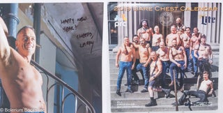 Cat.No: 287843 2019 Bare Chest Calendar: [signed by all models]. Tim Parker,...