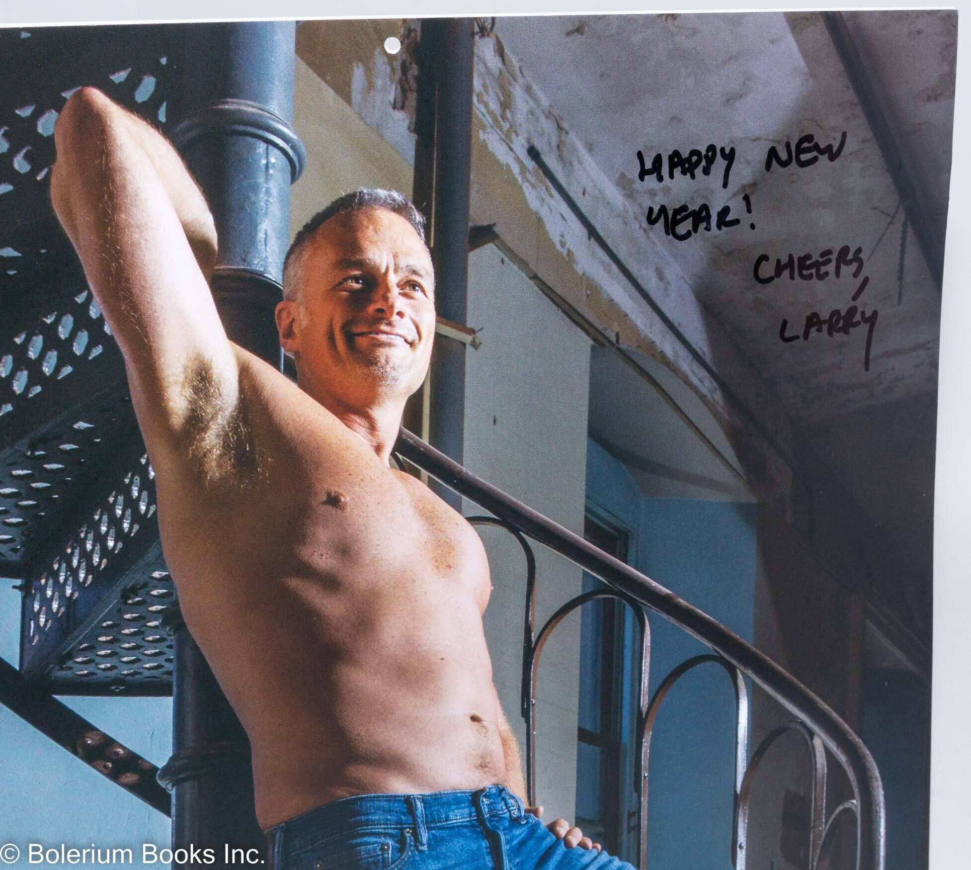 2019 Bare Chest Calendar signed by all models Tim Parker