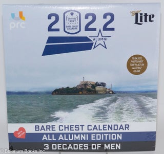 Cat.No: 287845 2022 Bare Chest Calendar: All Alumni Edition, 3 Decades of Men, Shot on...