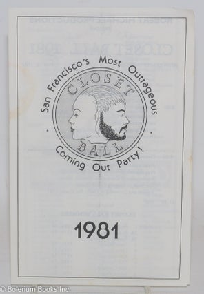 Cat.No: 287849 Closet Ball 1981: San Francisco's Most Outrageous Coming Out Party! [program