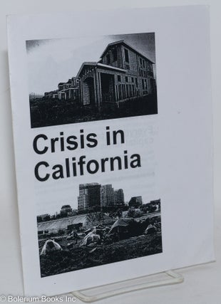 Cat.No: 288048 Crisis in California: everything touched by capital turns toxic. Gifford...