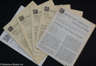 Cat.No: 288176 Community Service Newsletter [6 issues
