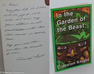 Cat.No: 288366 In the Garden of the Beast: Vietnam Cries a Love Song. Cranston Sedrick...