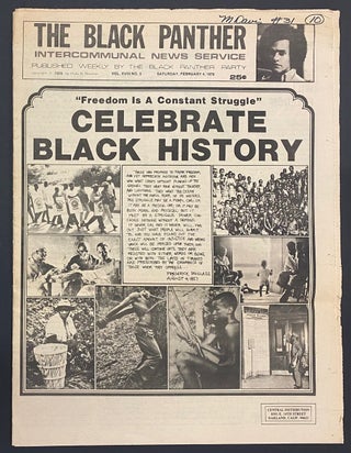 Cat.No: 288432 The Black Panther Intercommunal News Service. Vol. 18, no. 3 (Saturday,...