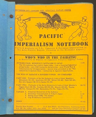 Cat.No: 288438 Pacific imperialism notebook: facts and analysis on US, Japanese and...