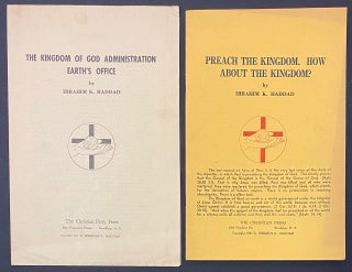 Cat.No: 288479 The Kingdom of God Administration Earth's Office [together with] Preach...