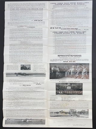 History of One Flag to fly over the United States of the World / United Peace World Empire Magna Carta