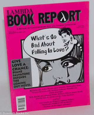 Cat.No: 288622 Lambda Book Report: a review of contemporary gay & lesbian literature vol....