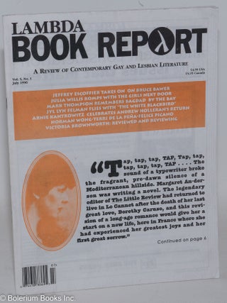 Cat.No: 288628 Lambda Book Report: a review of contemporary gay & lesbian literature vol....