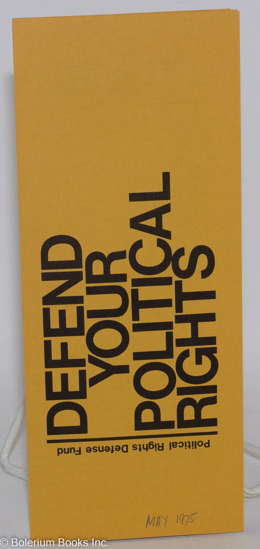 Defend your political rights | Political Rights Defense Fund