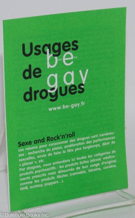 Cat.No: 288888 Usages de drogues [pamphlet