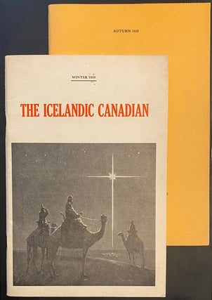 Cat.No: 288976 The Icelandic Canadian [two issues: Autumn and Winter 1959