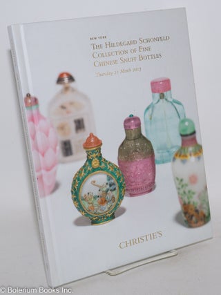 Cat.No: 289153 The Hildegard Schonfeld Collection of Fine Chinese Snuff Bottles