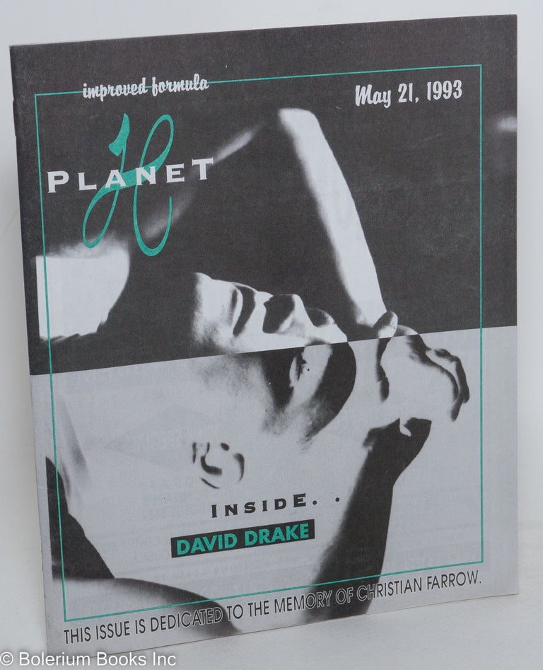 Cat.No: 289253 Planet Homo: the guide for your every gay day; #035, May 21, 1993: David Drake. Dan Allen, Glamourzilla David Drake, Jennifer Looney, Brent Woods, R. Jake Gerrit.