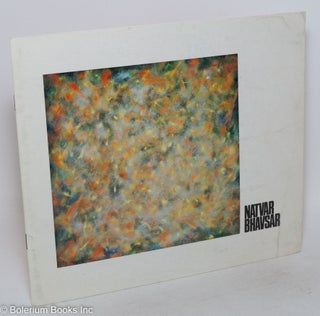 Cat.No: 289439 Natvar Bhavsar: recent paintings, March 9-March 30, 1974. Natvar Bhavsar