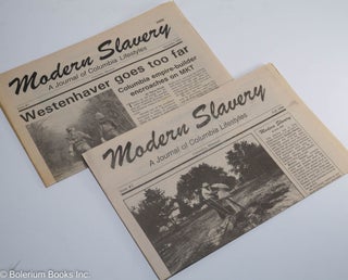 Cat.No: 289511 Modern Slavery: A Journal of Columbia Lifestyles [2 issues