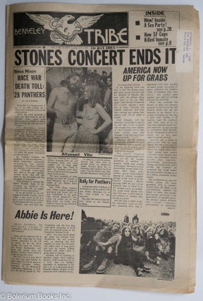 Cat.No: 289591 Berkeley Tribe: vol. 1, #23, (#23) Dec. 12-19, 1969: Stones Concert Ends...