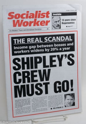 Cat.No: 289725 Socialist Worker, For Workes' Power and International Socialism [New...