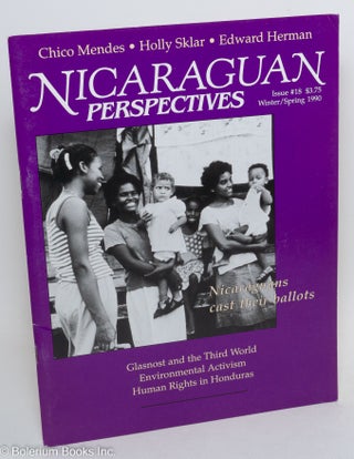 Cat.No: 289750 Nicaraguan Perspectives, No. 18, Winter-Spring 1990. Jim Eitel,...