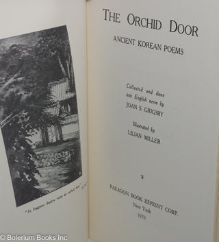 The Orchid Door: Ancient Korean Poems