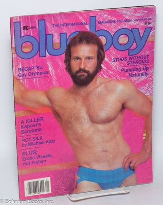 Cat.No: 289843 Blueboy: the international magazine for men; vol. 75, Jan. 1983: A Killer:...