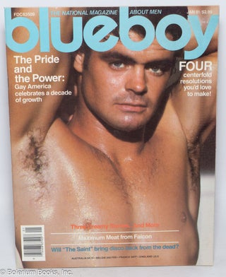 Cat.No: 289846 Blueboy: the national magazine about men; vol. 51, Jan. 1981: The Pride &...