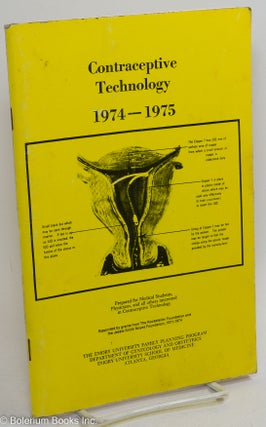 Cat.No: 289871 Contraceptive technology 1974-1975