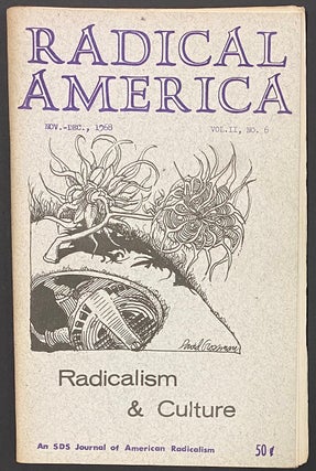 Cat.No: 289939 Radical America: an SDS journal of American radicalism. Vol. 2, No. 6,...