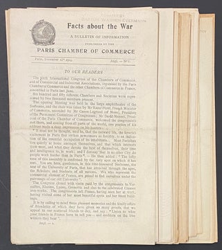 Cat.No: 289975 Facts about the War: a bulletin of information [70 issues