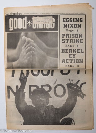 Cat.No: 290330 Good Times: vol. 3, #44, Nov. 6, 1970: Egging Nixon, Prison Strike,...