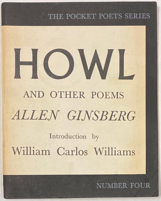 Cat.No: 290334 Howl and other poems. Allen Ginsberg, William Carlos Williams