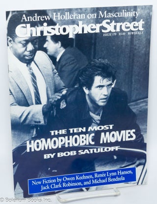 Cat.No: 290453 Christopher Street: vol. 14, #23, [states #19] May 25, 1992, whole #179;...