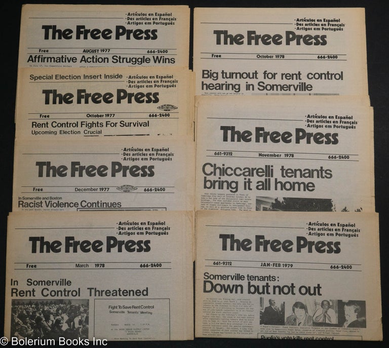 Cat.No: 290611 The Free Press [7 issues, partial run]